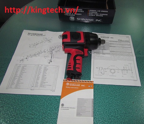 Súng mở ốc 1/2 Shinano SI-1490ASR